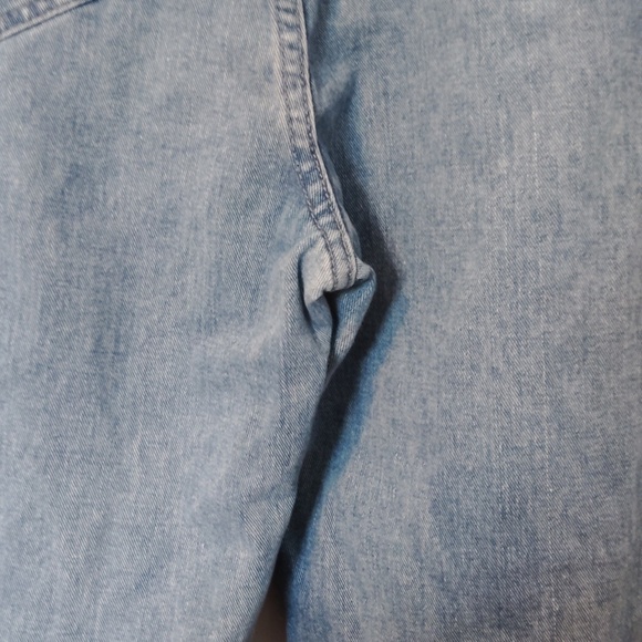 Shein Heart print Jeans Denim Size Large - Picture 9 of 16